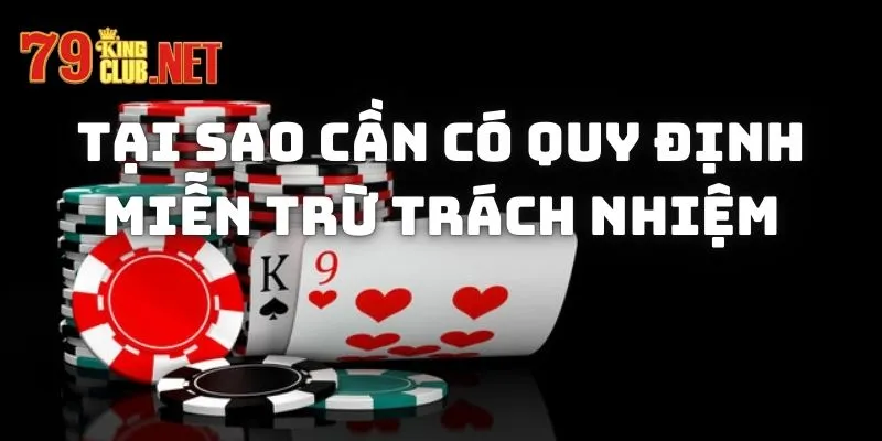 Lý do cần chính sách miễn trừ trách nhiệm